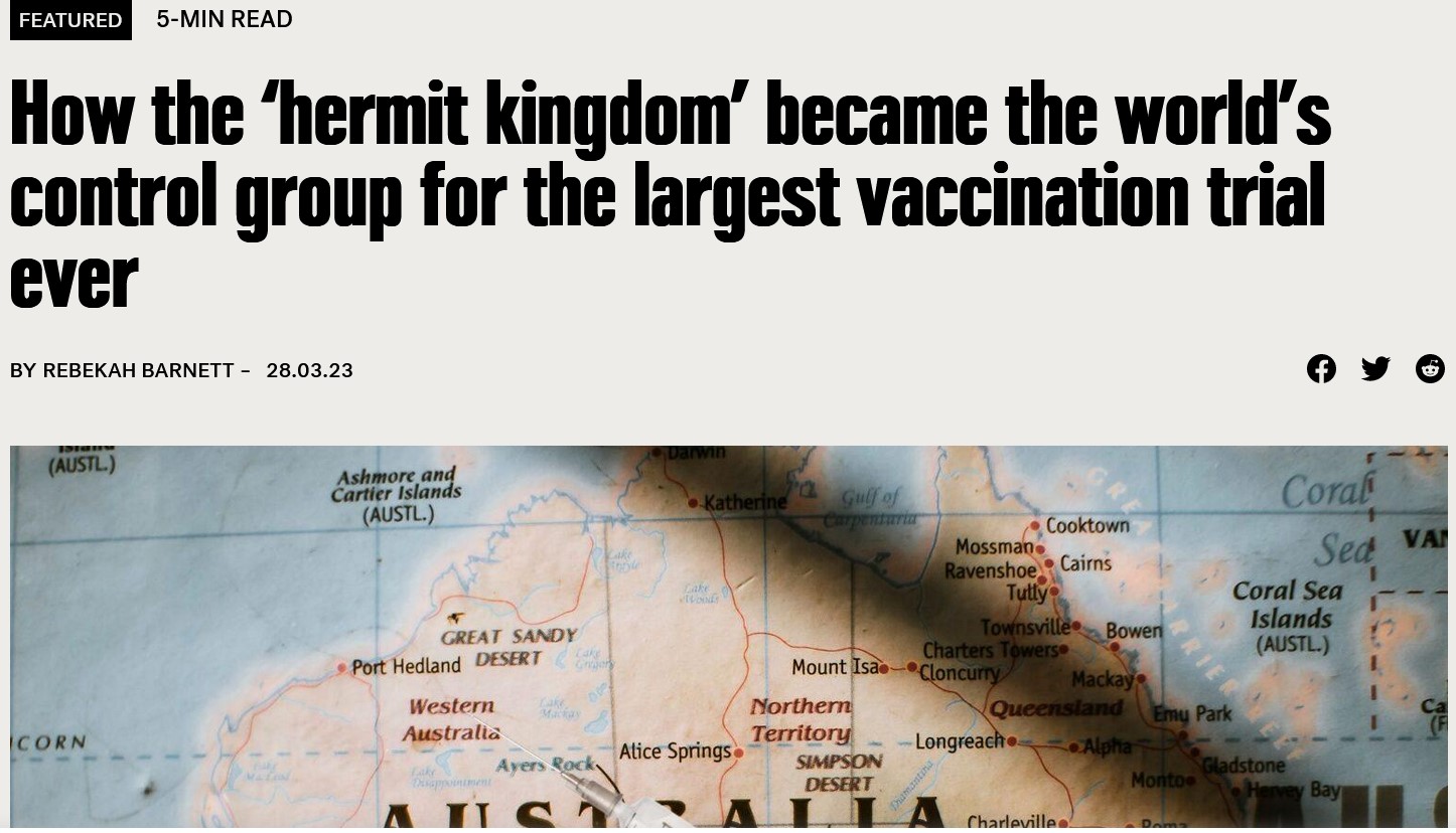 Screenshot 2023 03 29 at 08 01 32 How the hermit kingdom became the worlds control group for the largest vaccination trial ever Umbrella News
